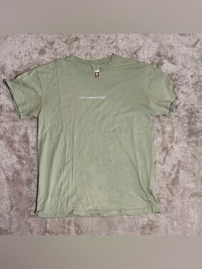 THISISNEVERTHAT - Mint - Logo T- Shirt - Size L - Made in Korea